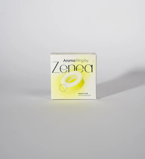 Aroma kroužek Zenea citron balení s vitamínem C pro sprchovou hlavici