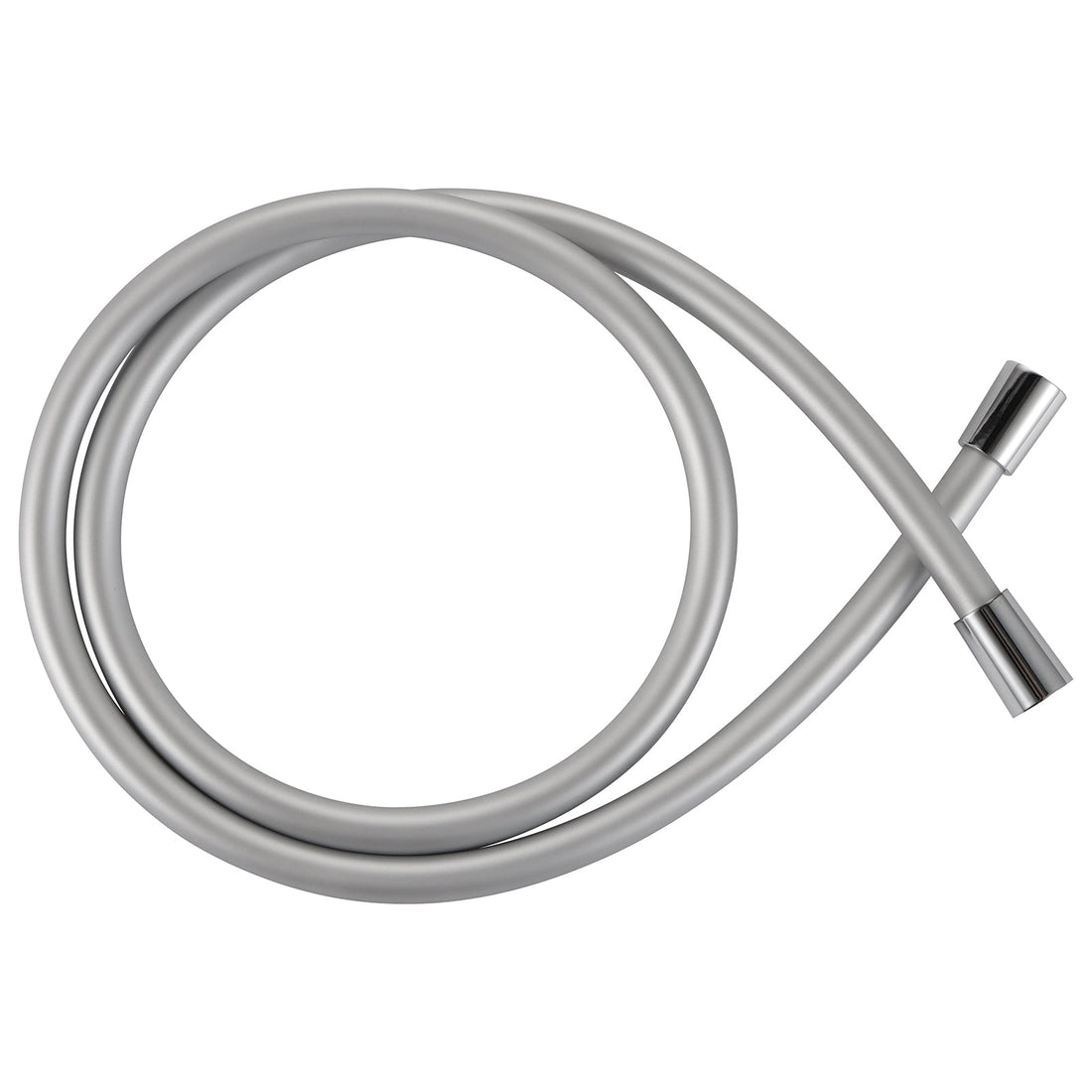 Chrómová sprchová hadice Zenea flexibilní silikonová hadice s mosaznými koncovkami